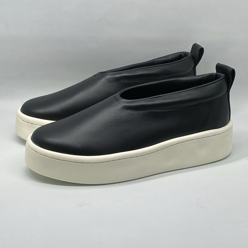 Jil Sander 38MM Leather Platform Slip-On Sneakers size 41